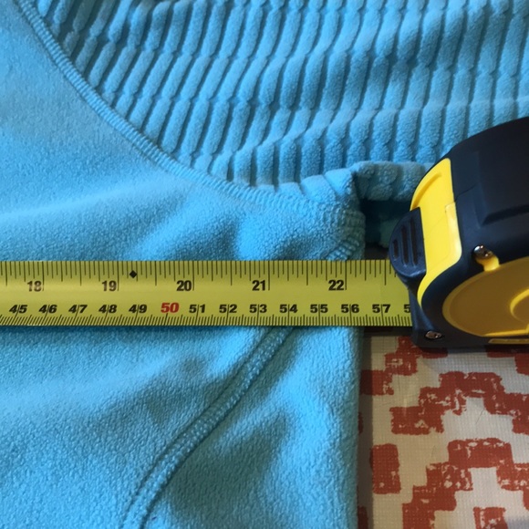 Greg Norman Golf Fleece full zip sz XL  light blue - Picture 8 of 9